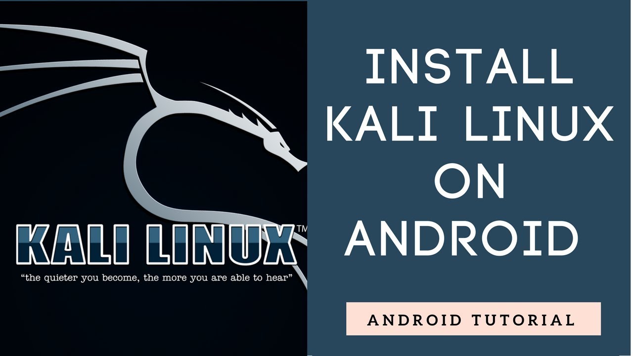 Download Kali Linux Image For Android